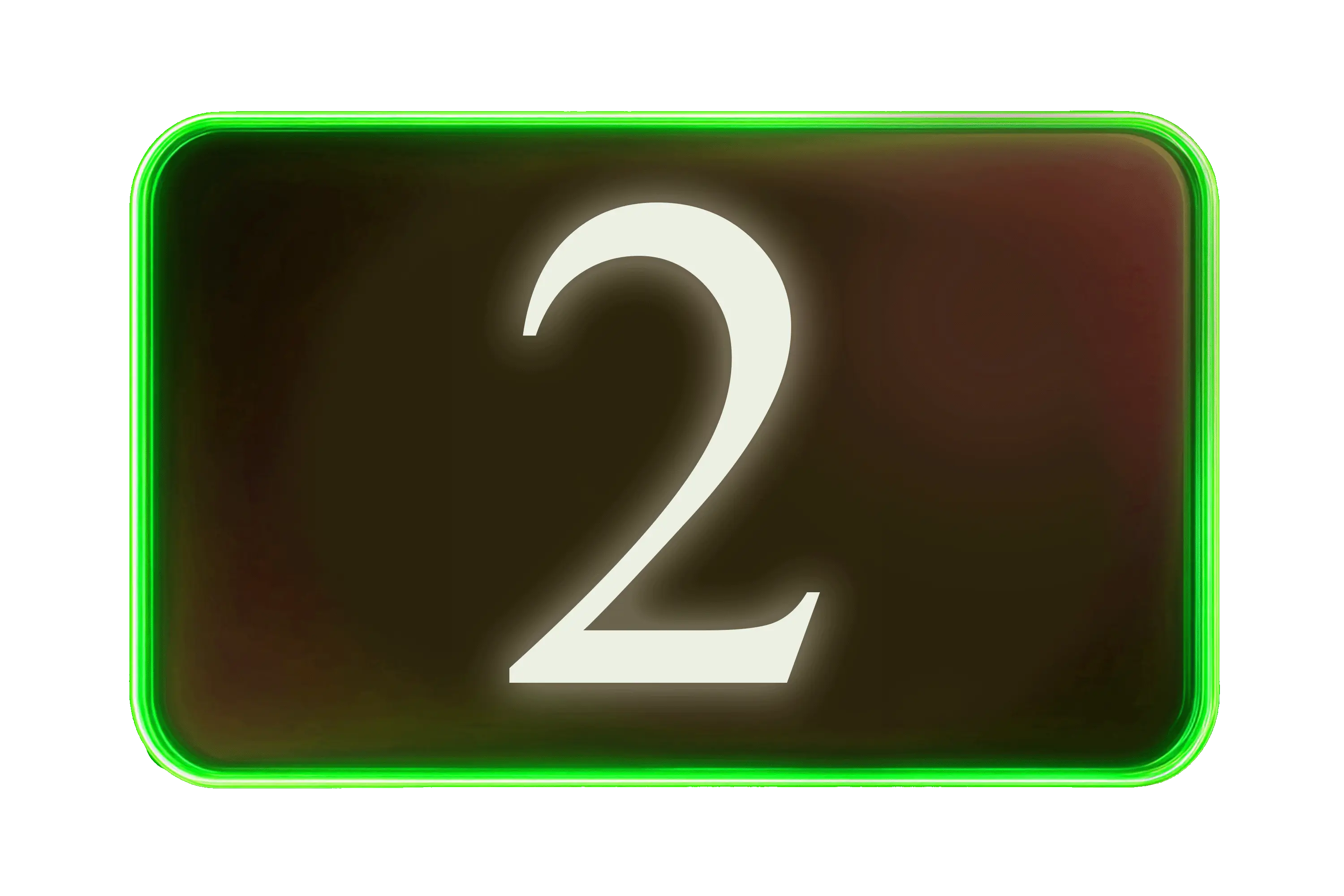 Crazy Time Number 2 segment - blue, appears 13 times on wheel